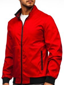 Chaqueta de entretiempo para hombre color rojo Bolf 6782