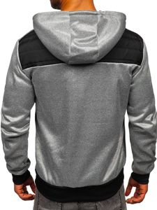 Chaqueta de entretiempo para hombre gris Bolf KS2146