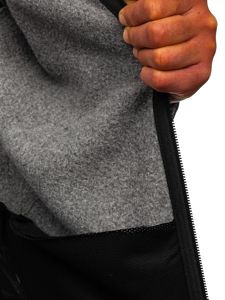 Chaqueta de entretiempo para hombre gris Bolf KS2158