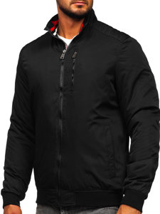 Chaqueta de entretiempo para hombre negro Bolf 1907