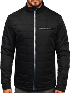 Chaqueta de entretiempo para hombre negro Bolf 2060