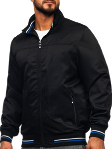 Chaqueta de entretiempo para hombre negro Bolf 5M3110