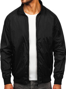 Chaqueta de entretiempo para hombre negro Bolf 5M3212