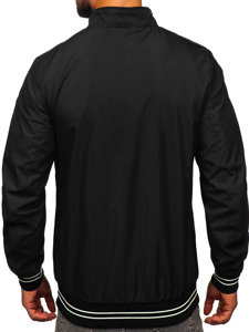 Chaqueta de entretiempo para hombre negro Bolf 7345