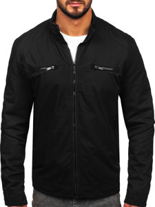 Chaqueta de entretiempo para hombre negro Bolf 84M3002