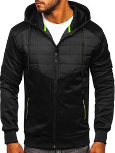 Chaqueta de entretiempo para hombre negro Bolf KS2149