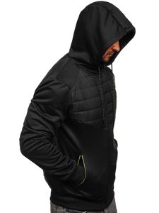 Chaqueta de entretiempo para hombre negro Bolf KS2149