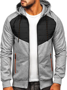 Chaqueta de entretiempo para hombre negro Bolf KS2149