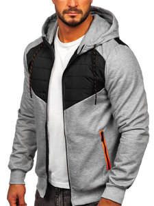 Chaqueta de entretiempo para hombre negro Bolf KS2149