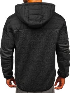 Chaqueta de entretiempo para hombre negro Bolf KS2158