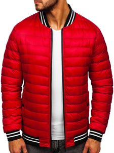 Chaqueta de entretiempo para hombre rojo Bolf 5331