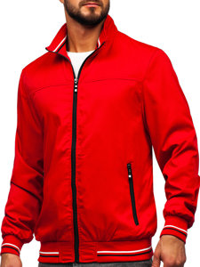 Chaqueta de entretiempo para hombre rojo Bolf 5M3110