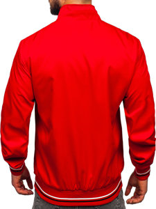 Chaqueta de entretiempo para hombre rojo Bolf 5M3110