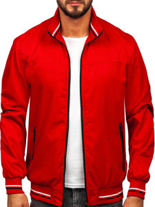 Chaqueta de entretiempo para hombre rojo Bolf 5M3110