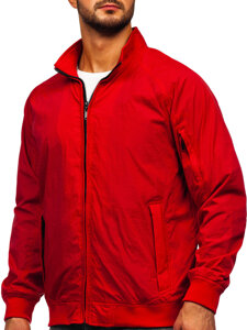 Chaqueta de entretiempo para hombre rojo Bolf 5M3212