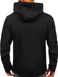 Chaqueta de entretiempo softshell para hombre negro Bolf KS2181