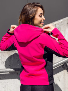 Chaqueta de entretiempo softshell para mujer rosa Bolf 3077