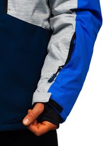 Chaqueta de esquí para hombre azul Bolf 1340