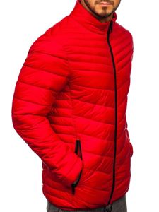 Chaqueta de invierno acolchada para hombre roja Bolf 1137