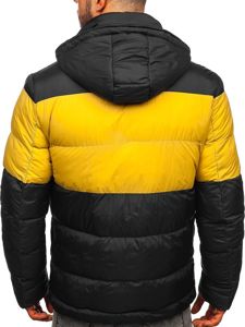 Chaqueta de invierno deportiva para hombre negro Bolf 1975