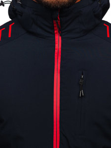 Chaqueta  de invierno para hombre azul oscuro Bolf 6580