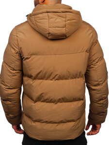 Chaqueta de invierno para hombre camel Bolf 9978