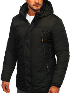 Chaqueta de invierno para hombre caqui Bolf 2025