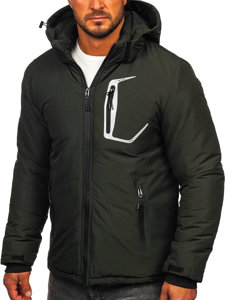 Chaqueta de invierno para hombre caqui Bolf HKK2025