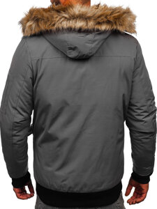 Chaqueta de invierno para hombre grafito Bolf 2019A