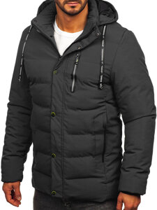 Chaqueta de invierno para hombre grafito Bolf 5M3136