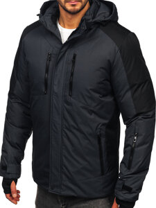 Chaqueta de invierno para hombre grafito Bolf 91M9902