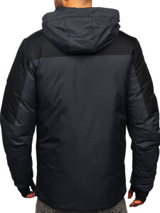 Chaqueta de invierno para hombre grafito Bolf 91M9902