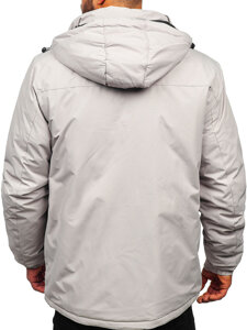 Chaqueta de invierno para hombre gris Bolf 22M320