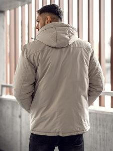 Chaqueta de invierno para hombre gris Bolf 22M320A