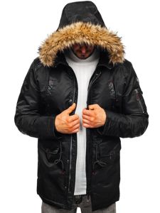 Chaqueta de invierno para hombre negra Bolf 1080