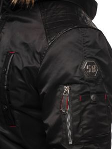 Chaqueta de invierno para hombre negra Bolf 1080