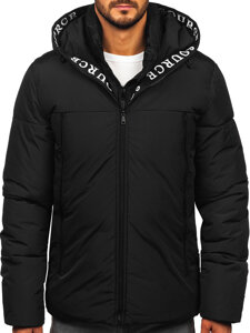 Chaqueta de invierno para hombre negra Bolf 22M330