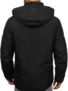 Chaqueta de invierno para hombre negra Bolf 22M330