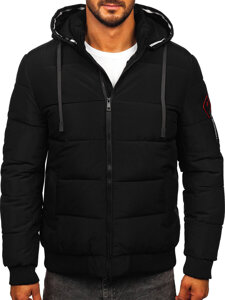 Chaqueta de invierno para hombre negra Bolf 31M5031