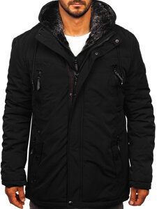 Chaqueta de invierno para hombre negra Bolf 5M712