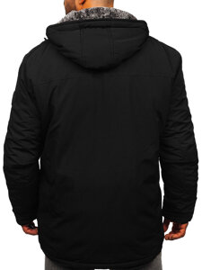 Chaqueta de invierno para hombre negra Bolf 5M712