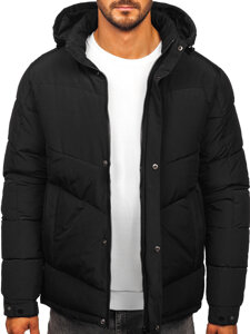 Chaqueta de invierno para hombre negra Bolf 62M9519