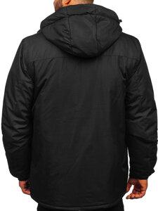 Chaqueta de invierno para hombre negro Bolf 22M320