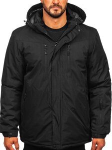 Chaqueta de invierno para hombre negro Bolf 22M320