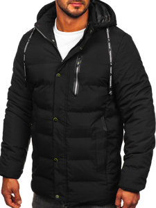 Chaqueta de invierno para hombre negro Bolf 5M3136