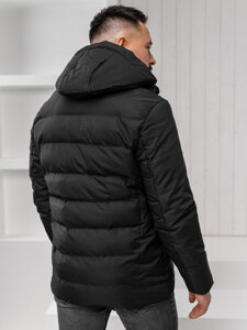 Chaqueta de invierno para hombre negro Bolf 5M3136A1