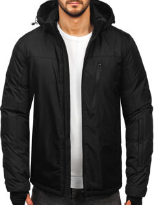 Chaqueta de invierno para hombre negro Bolf 91M9901