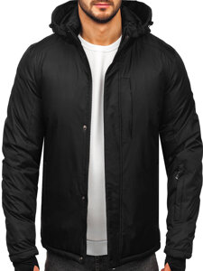 Chaqueta de invierno para hombre negro Bolf 91M9906