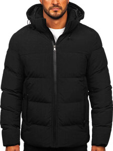 Chaqueta de invierno para hombre negro Bolf 9978