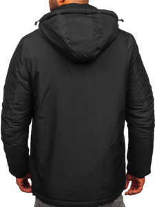 Chaqueta de invierno para hombre negro Bolf HKK2023